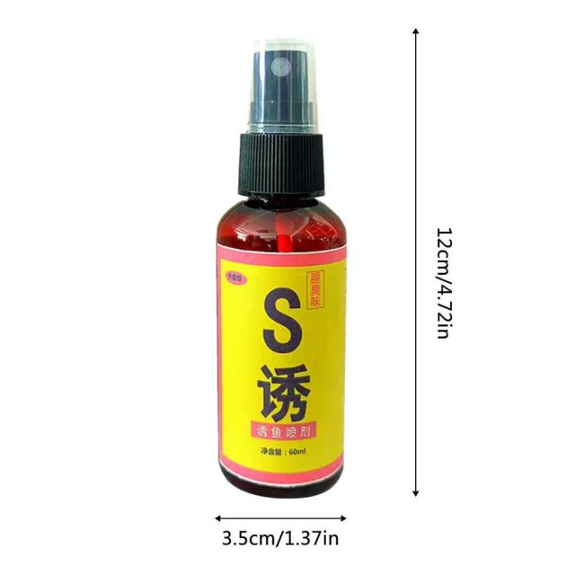 Isca Natural Concentrada 60ml para Pesca de Carpa - Atrativo Eficaz com Aroma Irresistível