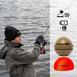 Sonar 2 portátil Fish Finder, profundidade Finder para caiaques, barcos e pesca no gelo, Castable Deeper, Sonar - Image 5
