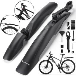 Bicicleta oeste-guarda-lamas dianteiro e traseiro ajustável para bicicleta, universal, para ciclismo, 26, 27, 29 polegadas - Image 1