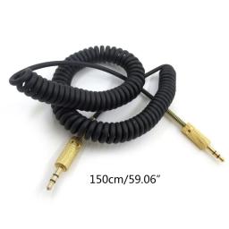Substituição do cabo AUX de áudio, cabo enrolado para Marshall, Kilburn II Speaker, macho para macho Jack, 3,5mm - Image 6