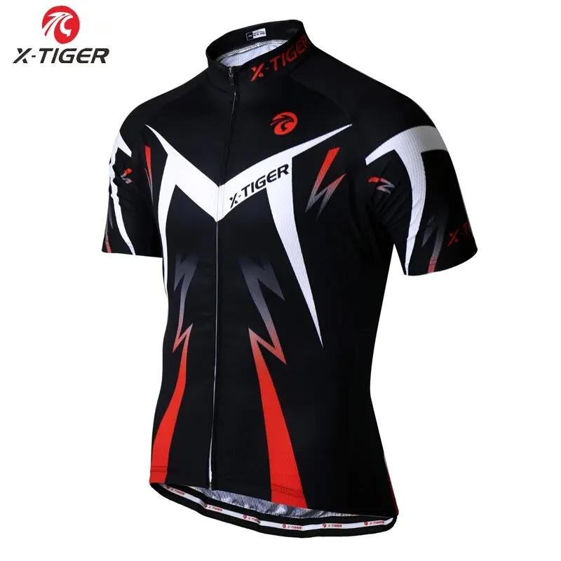 X-Tiger Pro Ciclismo Jerseys Ropa Ciclismo Mountain Bike Roupas Quick-dry Homens Corrida de Bicicleta Roupas MTB Sportswear - Image 1