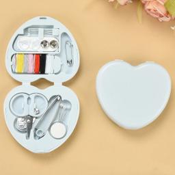 Mini Kits De Viagem De Ferramentas De Costura, Botões Portáteis Pinos, Caixas De Armazenamento De Costura, Trabalho Doméstico Manual, Tesoura, Dedal, Conjunto De Linhas De Agulha - Image 4