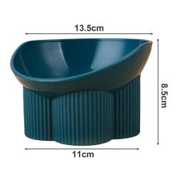 Alimentador elevado com fundo estável, Tigela antiderrapante para animais de estimação, Suporte levantado para cachorro, Cat, Prevenção de refluxo, Cat Food - Image 5