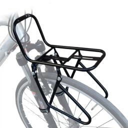 Porta-rack dianteiro de bicicleta, Panniers Bag, instalação simples, cesta vegetal, acessórios de mountain bike - Image 1