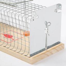 Inteligente Ratoeira de Bloqueio Automático Armadilha De Rato, Ferro Net, Catcher Mouse Doméstico, Armadilha Humana Reutilizável, Interior e Exterior Catcher - Image 4