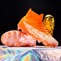 Sapatos de Futebol de Treinamento Profissional para Crianças, TF AG Botas, Chuteiras Masculinas, Tênis Infantis, Turf, Futsal, Meninos - Image 3