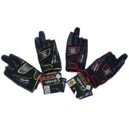 Luvas de pesca anti-derrapante Gamakatsu, couro macio, 3 dedos, esportes ao ar livre, camping, caminhadas, ciclismo, resistente ao desgaste - Image 6