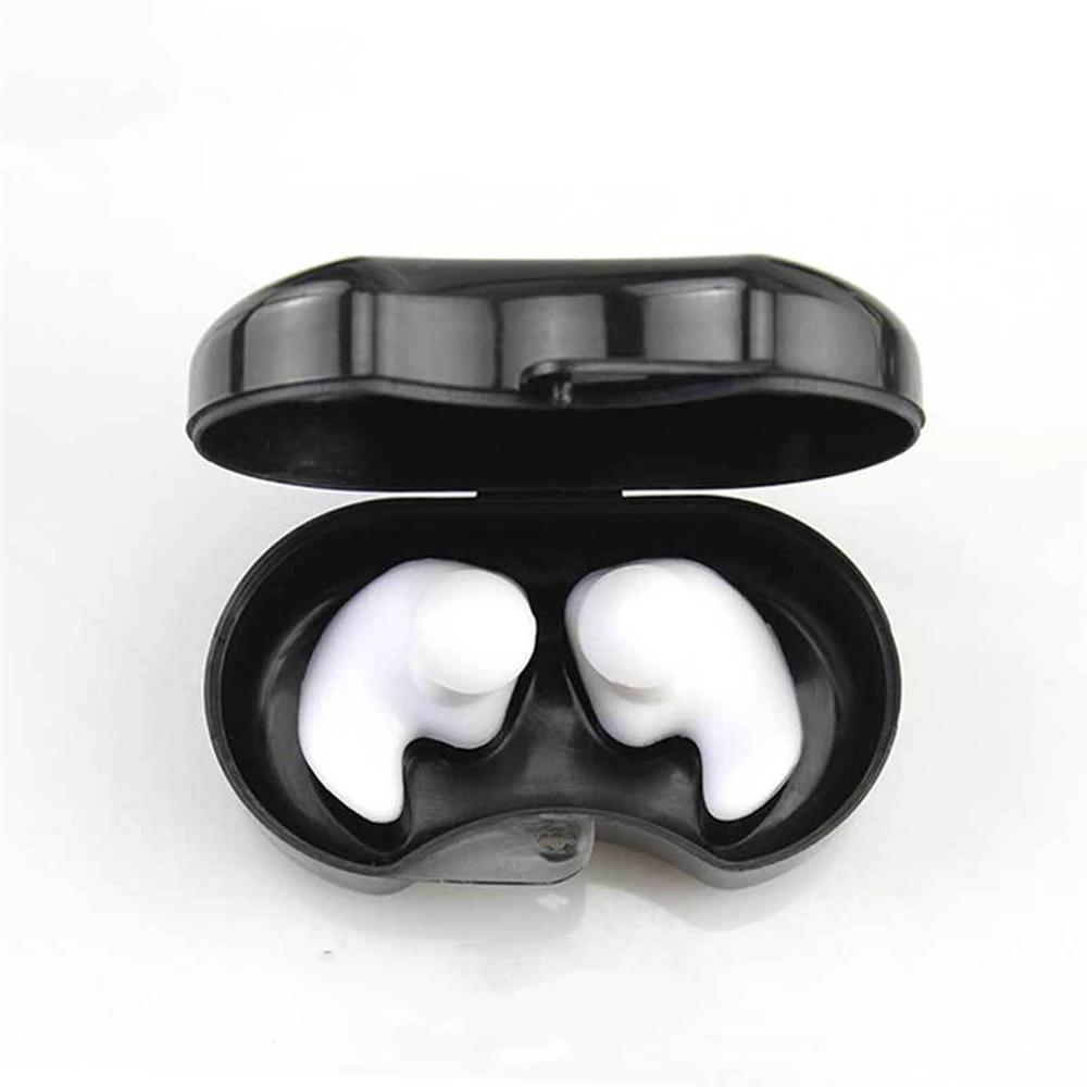 Natação Nose Clip Ear Plug Set W/ Box Ambiental Suave Silicone NoseClip & EarPlugs para Crianças Adultos Iniciantes Natação Mergulho - Image 1