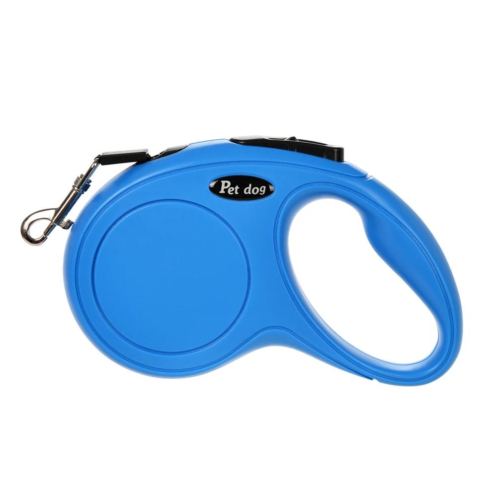 Retrátil durável pet trela para cães pequenos e médios e gatos, corda de colarinho de roleta, buldogue francês e chihuahua suprimentos, 5m, 3m - Image 1