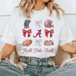 Camiseta estética estampada para futebol feminino, roupa estética, tops fofos, doce, estilo casual, na moda, verão - Image 3