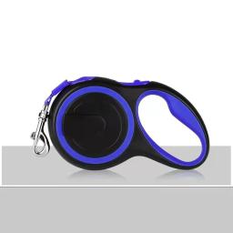 Trela grande retrátil para cães, corda reflexiva de nylon, pistas duráveis para animais, cães médios e grandes, 8m, 50kg - Image 3