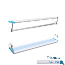 Super Slim LED Iluminação para Aquário, Rgb Aquatic Plant Light, extensível, clipe impermeável para aquário, 90-260V, luzes coloridas, 18-58cm - Image 5