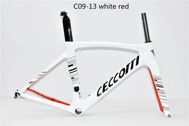CECCOTTI Quadro de Bicicleta de Estrada Carbono 2025 Freio de Aro