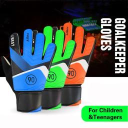 Luvas anti-colisão para crianças, látex, PU, futebol, proteção para as mãos, acessórios de futebol, crianças, 1 par - Image 2
