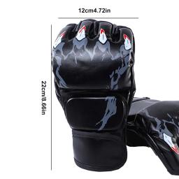 Luvas de boxe MMA masculinas e femininas, equipamento de treino Sanda, jovens adultos e crianças, karatê, muay thai, luta livre - Image 6