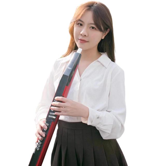 Saxofone Eletrônico Tenor Alto com 100 Sons e Bluetooth - Novo Instrumento Digital de Sopro com Alto-Falante Embutido