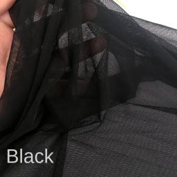 Tecido de malha elástica com pele macia, transparente, quatro lados, pano de forro do vestido, costura apaprel, medidores, material spandex - Image 3