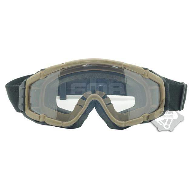 Óculos de Proteção Táticos Atualizados com Ventilador Anti-Nevoeiro para Airsoft e Paintball