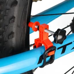 Mini suporte para roda de bicicleta, ferramentas de ajuste de jantes de bicicleta mtb, ferramentas de reparo de roda de bicicleta, acessórios de ciclismo, ferramenta de reparo - Image 1