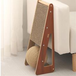 Almofada para arranhar gatos Suprimentos para gatos de interior Sisal Arranhador de gatos para interiores Delicado arranhador de - Image 3