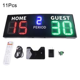 Placar eletrônico portátil para bilhar, acessórios do controle remoto, tênis, basquetebol, fósforo - Image 5