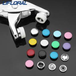 Metal Snaps Botões com Alicate Prendedor, Imprensa Tool Kit, Artesanato DIY, Roupas, Chapéus e Costura, 50 Pcs, 100 Pcs, 200Pcs - Image 6