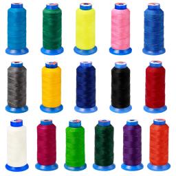Linha De Costura De Couro Encerado Redondo, Cabo De Cera Para Artesanato DIY, Linha De Costura, Fios Duráveis Para Mão, 16 Cores, 1Pc - Image 1