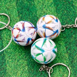 Futebol e Futebol Keychain Set, lembrança perfeita, presente para os fãs de esportes, Mochila Acessórios, 1Pc - Image 4