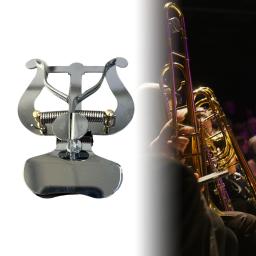 Universal Metal trompete braçadeira, portátil, durável, saxofone, trombone, instrumentos de sopro, clarinete - Image 5