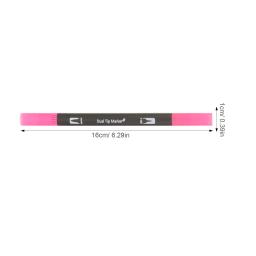 Double Ended Desenho Kit Marcador, Ponta Fina de Feltro, Caneta, Canetas Conjunto para Journaling, Criança, 24 Pcs - Image 3