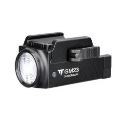Trustfire GM23 Lanternas LED táticas Mini luzes 800 lúmens USB recarregável de liberação rápida 1913/GL Rail - Image 1