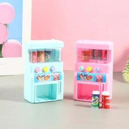Self-Service Vending Machine com Mini Coins, Kids Simulation Brinquedos, Cor Aleatória, Drinks Play, 1Pc - Image 4