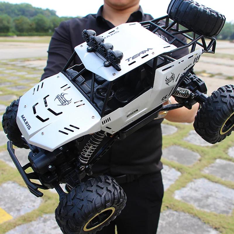 1:12 / 1:16 4wd carro rc com luzes led 2.4g carros de controle remoto de rádio buggy caminhões de controle off-road meninos brinquedos para crianças - Image 1