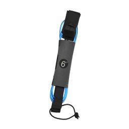 Surfing Leash Leg Rope 5mm Grosso Ajustável Elastic Paddle Board - Image 2