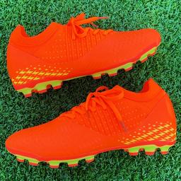 Chuteiras de futebol profissionais com picos longos para homens, botas de futebol, relvado antiderrapante, treinamento interno, esportes, sapatos de futsal, partida - Image 4