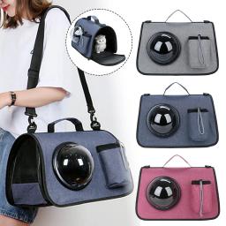 Portátil dobrável macio-Sided gato bolsa, pet transportadora respirável, transporte Travel Bag, criativo Pet fornecimentos, ao ar livre - Image 2