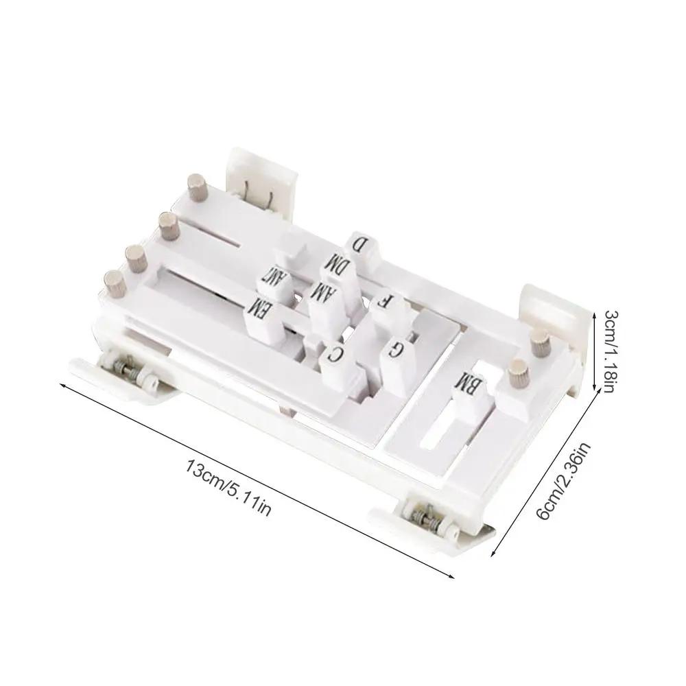 Ajudante de acordes de guitarra prático ferramenta de treinamento de guitarra acessórios de guitarra resistente ao desgaste sistema de aprendizagem de acordes ferramenta de acordes de ajuda de guitarra - Image 1