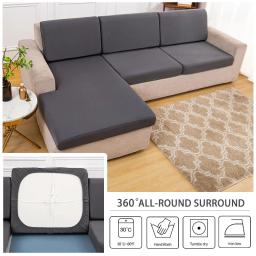 Tampa de assento laminada impermeável real do sofá, capa elástica do sofá, capas para animais de estimação e crianças, almofada para sala de estar - Image 6