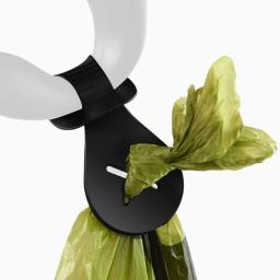 Saco de lixo para animais de estimação mão-livre clipe fixo suporte cão gato andando limpeza suprimentos pet saco de lixo dispensador 3 pçs/lote - Image 1