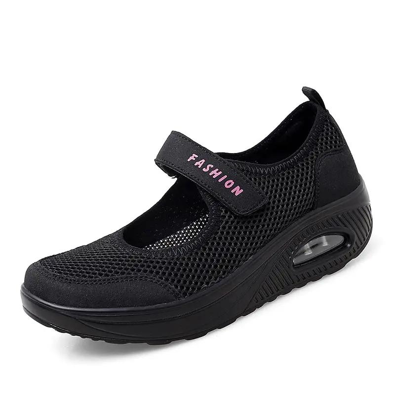 Tênis de balanço leve das mulheres de marcas famosas tênis de corrida mulher esporte sapatos esportivos tênis cestas teni 0118 - Image 1
