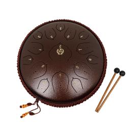 14 polegadas 15-tom chave de d aço língua tambor zen práticas equipamento exercício espírito meditação instrumento de percussão com peças - Image 3