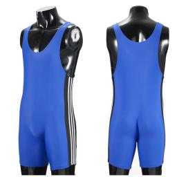 Terno De Levantamento De Peso Para Homens, Conjuntos De Exercícios, Competição Wrestling Suit, Macacão De Ginástica - Image 4