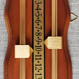 Snooker bilhar placar matraquilhos shuffleboard fixado na parede placar dispositivo de pontuação de madeira acessórios suprimentos para casa - Image 3