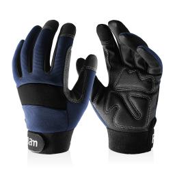 Luvas de trabalho masculino e feminino, utilitário mecânico luvas de trabalho alta destreza tela sensível ao toque para multiuso, excelente aderência - Image 1