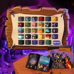 Blocos de construção magnéticos, brinquedos para crianças, brinquedos de construção montessori encantados, conjuntos de construtores educacionais para presentes infantis - Image 3