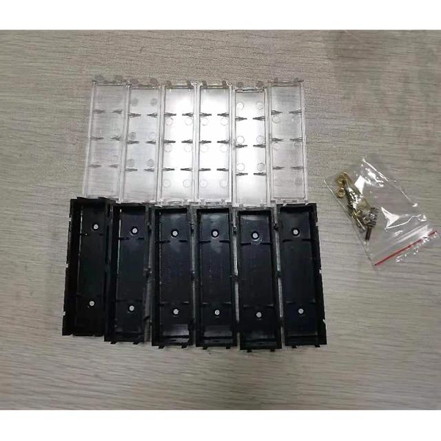 Compartimento de Bateria Spliceable para 18650 e 21700 com Coluna de Cobre de Alta Capacidade