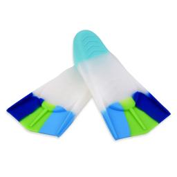 Freestyle Silicone nadadeiras curtas para homens e mulheres, freestyle natação nadadeiras, treinamento de mergulho profissional, adultos e crianças - Image 4