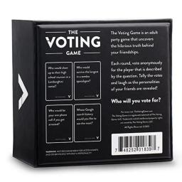 O Jogo de Votação para Adultos, Cartas Divertidas, Festas - Image 2