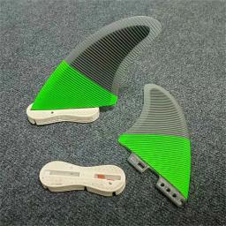 Resina epóxi Surf Acessórios, FCS2, Twin Keel, Melhor Verde, Kayak, Pranchas de Surf, Tamanho L, Kitesurf, 3Pcs - Image 3