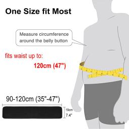 1 peça cinto ab aparador de cintura-treinador de cintura para perda de peso para estômago, suporte lombar-melhor acessório abdominal para homens e mulheres - Image 3